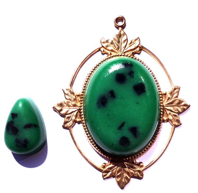 Resin Crafts Faux Jade With EasyCast