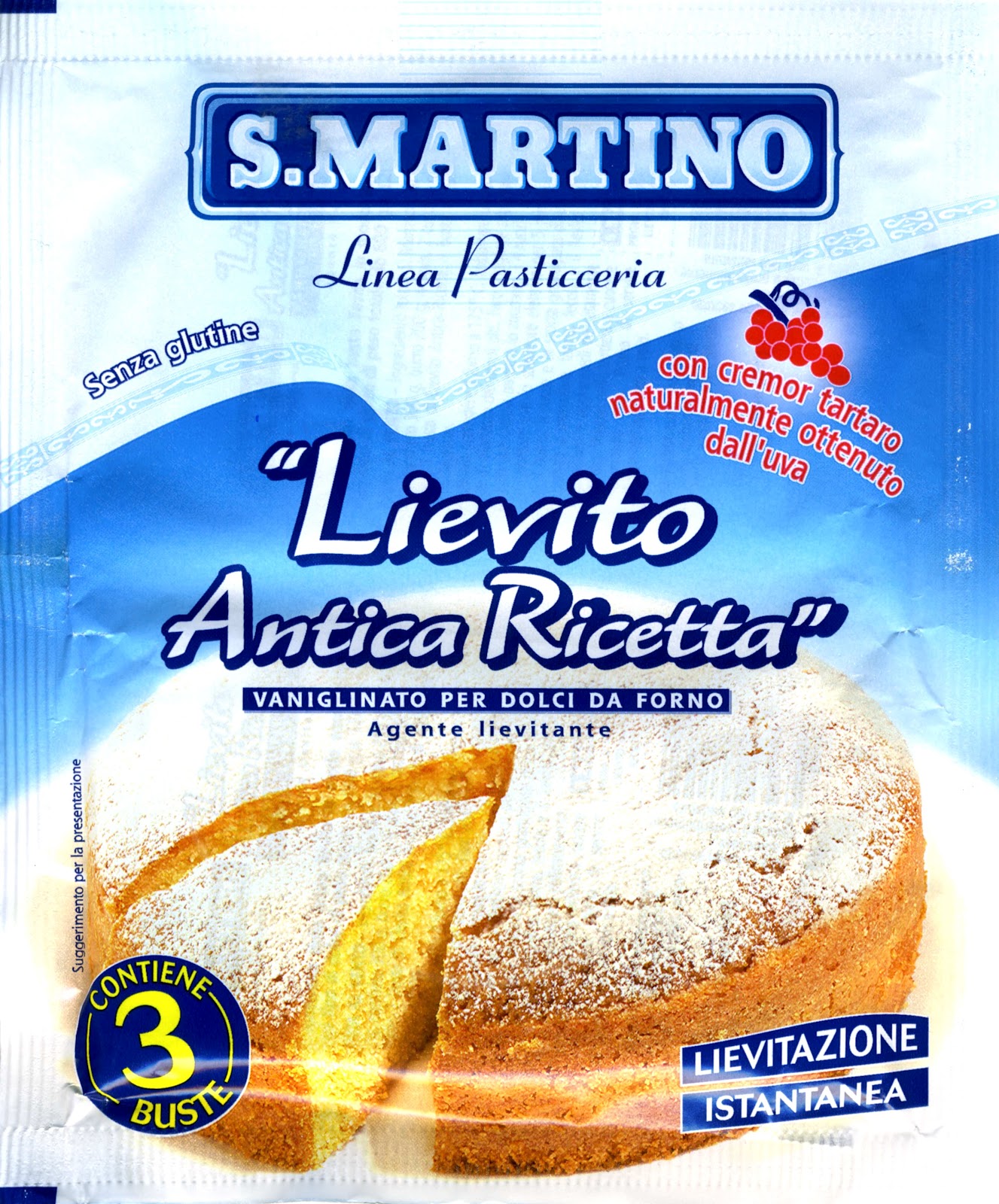 Lievito Antica Ricetta S. Martino per i dolci della nonna il segreto