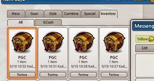 Download Cheat Lost Saga Gear Permanent
