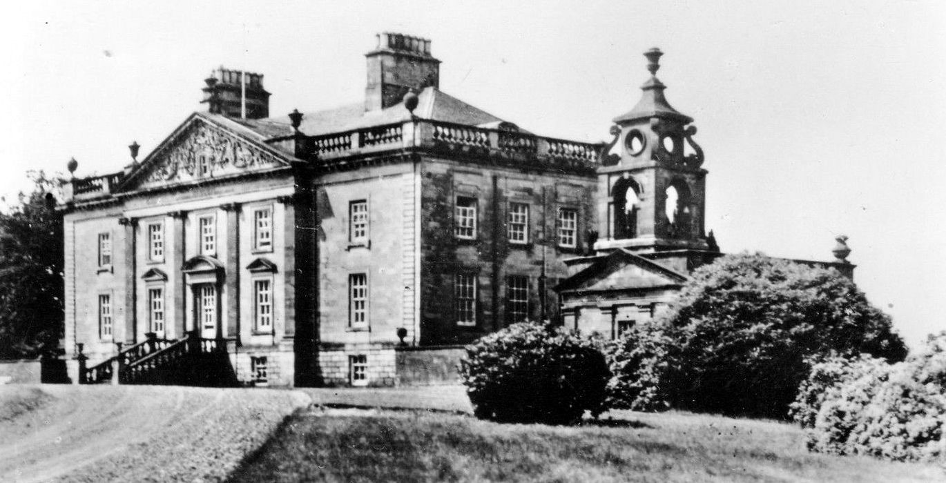 Old Photograph Auchinleck House Scotland
