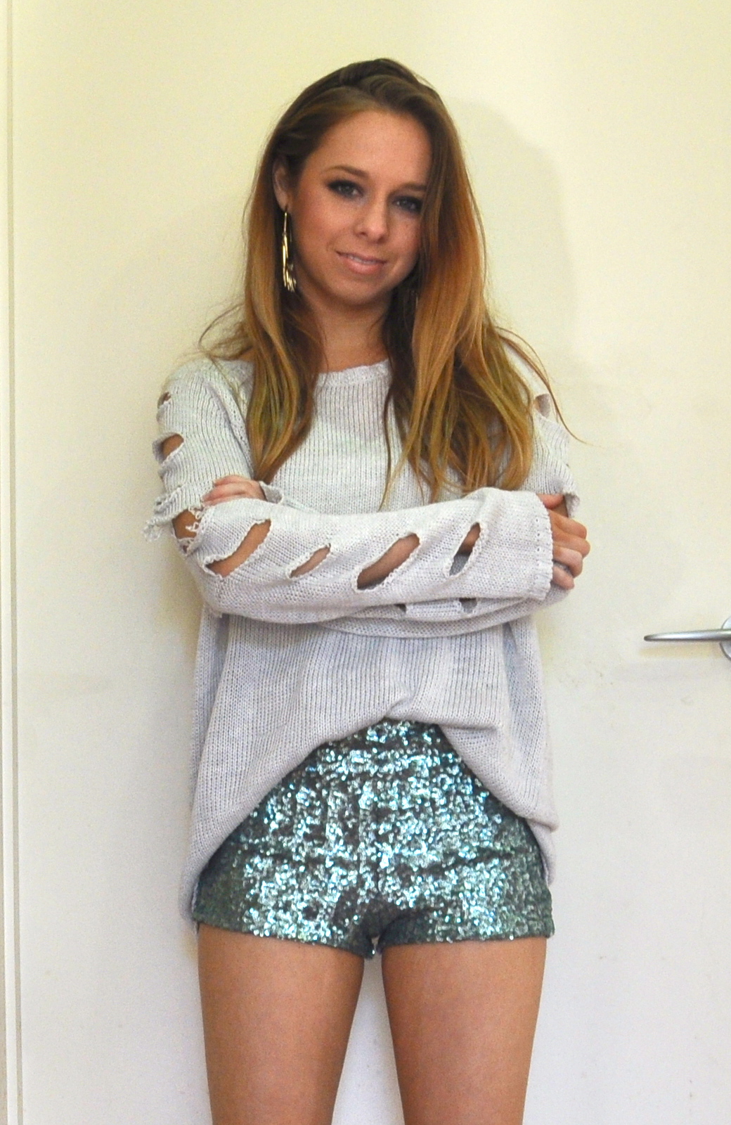 ...Glamorous Life... Sequin Shorts