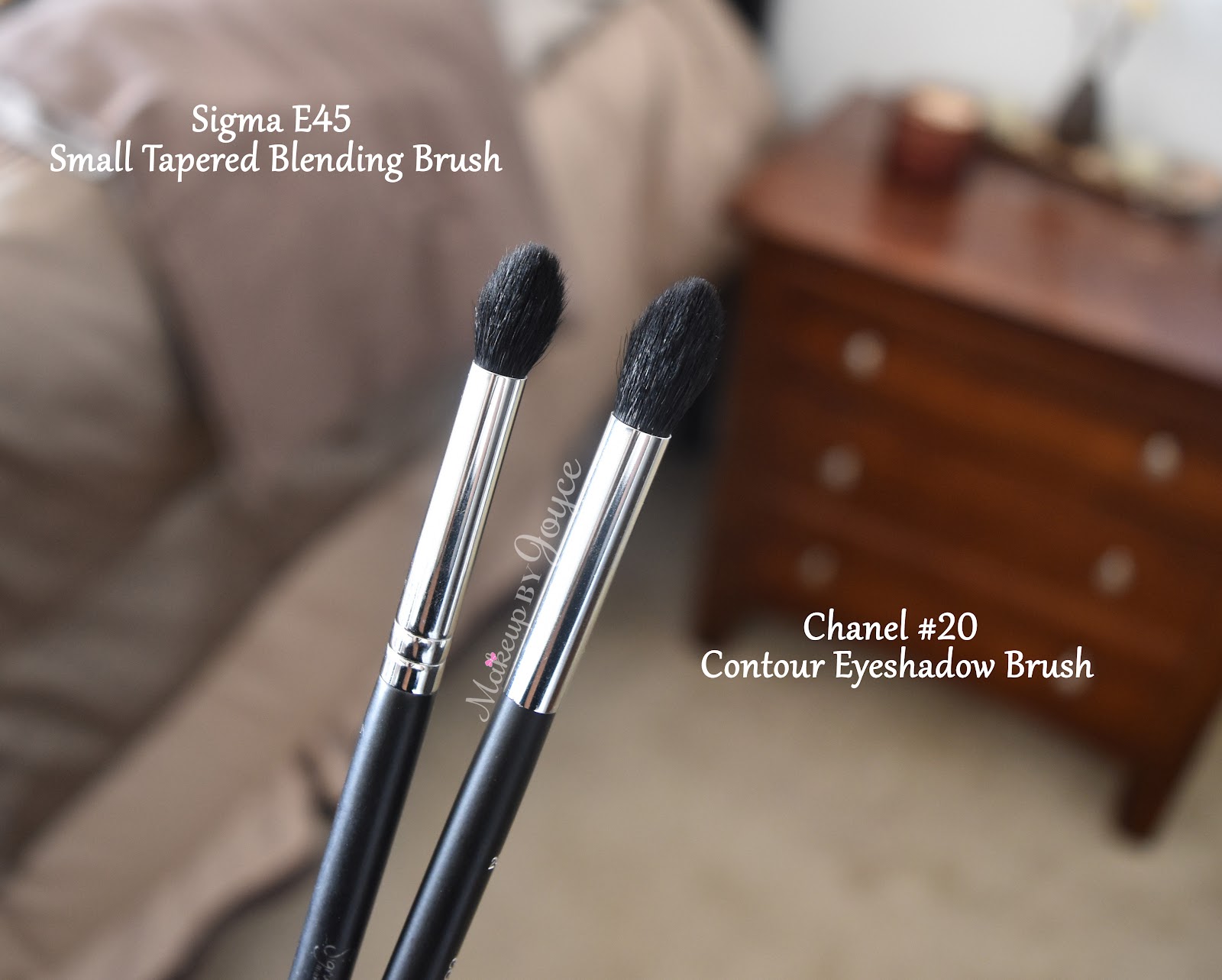 MakeupByJoyce ** ! Review Tapered Crease Blending Brushes for the Eyes