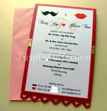Mustache & Lip Wedding Invitation Card, wedding invitation card, mustache and lip wedding invitation card, mustache and lip, handmade card, wedding card, wedding, wedding invitation cards