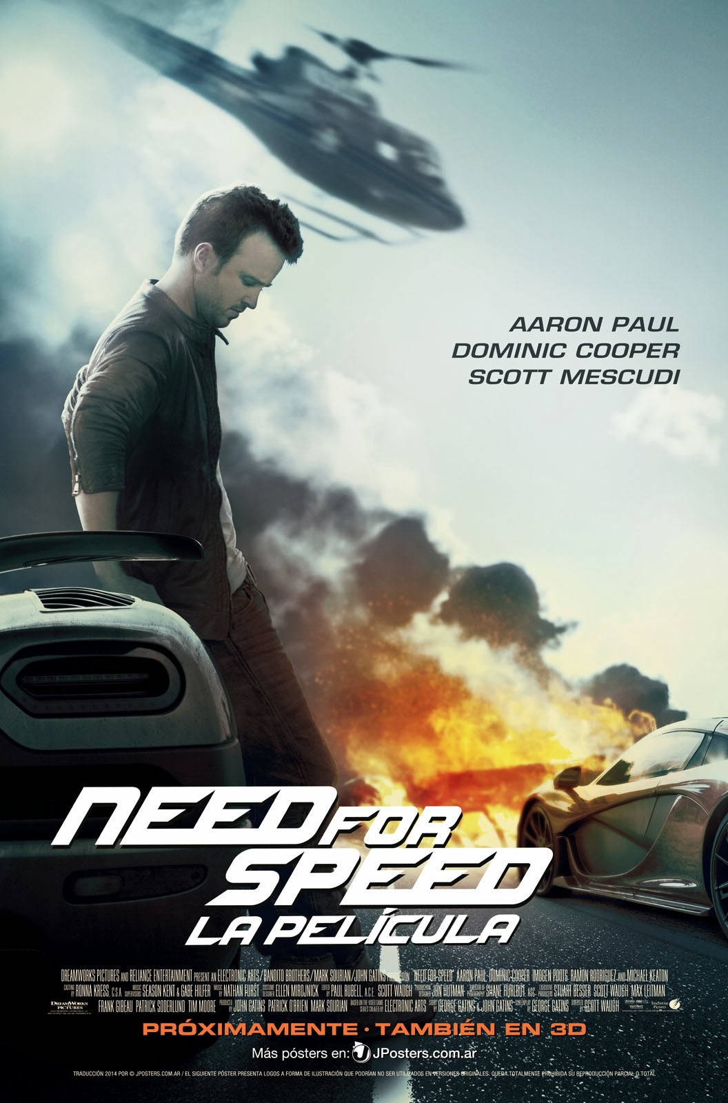 Need For Speed La película se estrena el 13 de marzo en 