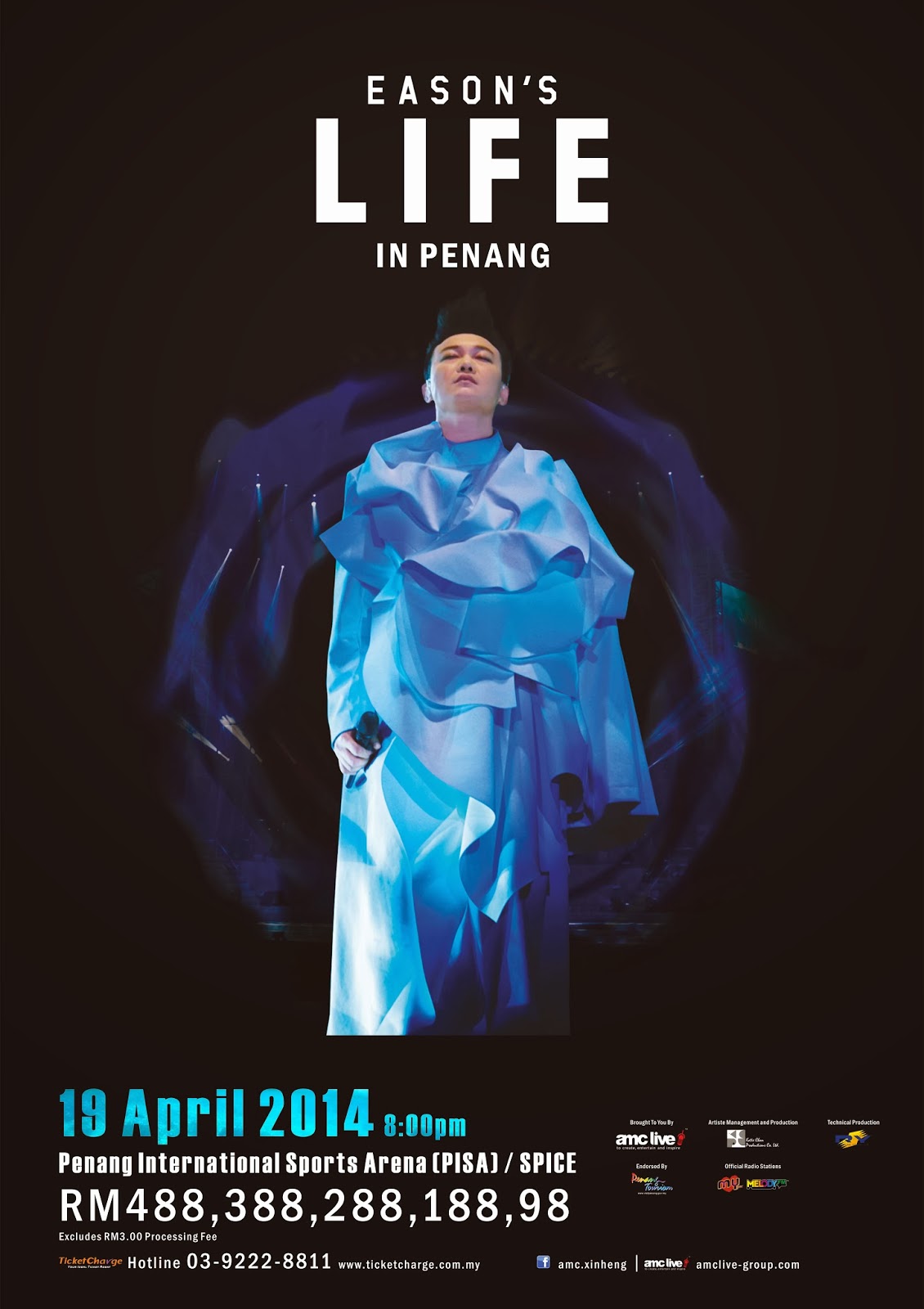 [Upcoming Event] Eason Chan to hold his first ever concert in Penang!