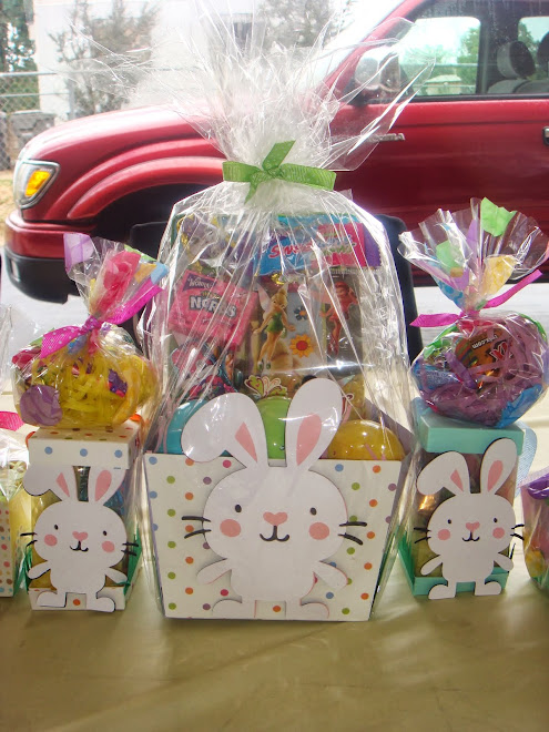 Easter Baskets Filled With Goodie's