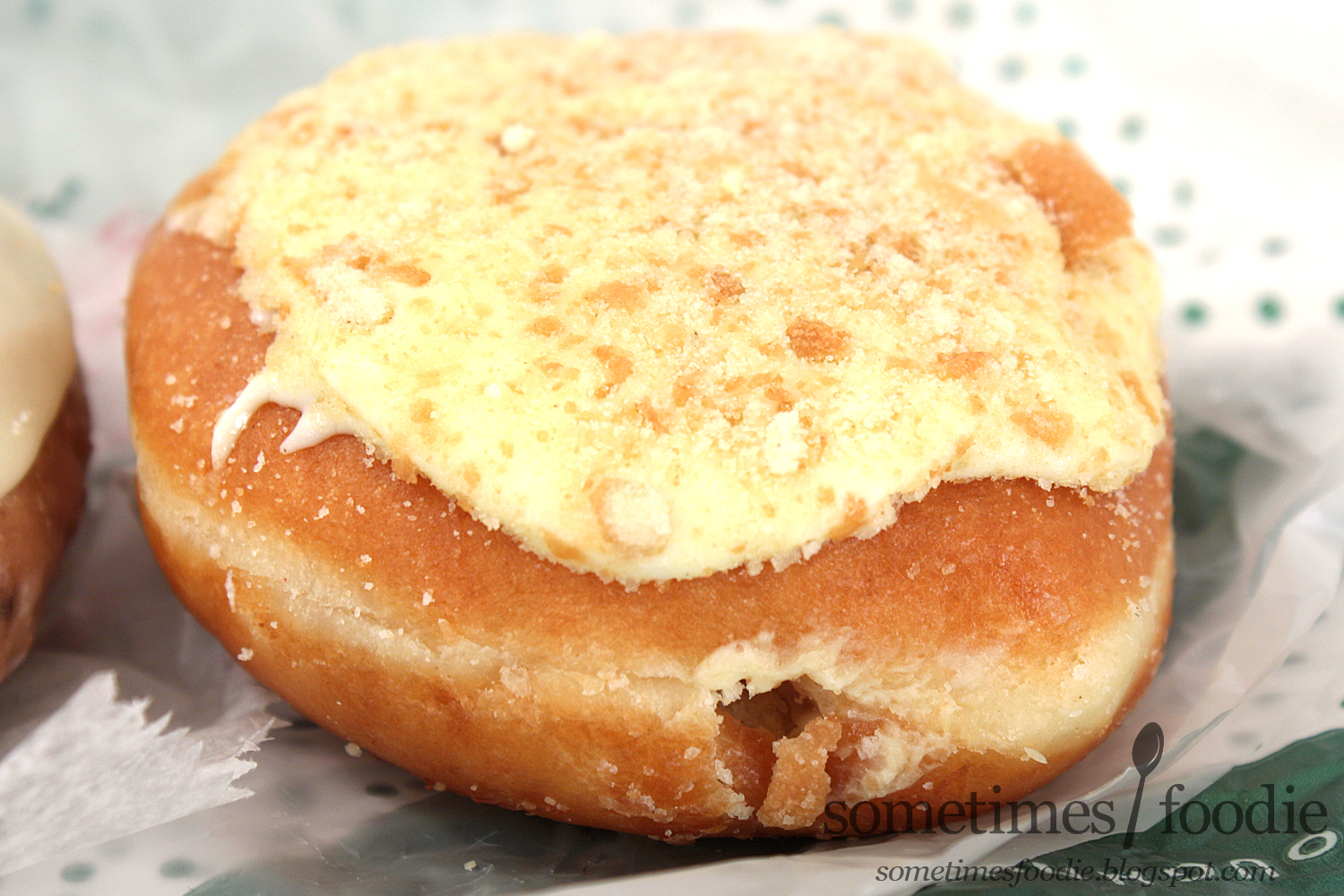 Sometimes Foodie Carrot Cake & Banana Pudding Doughnuts Krispy Kreme