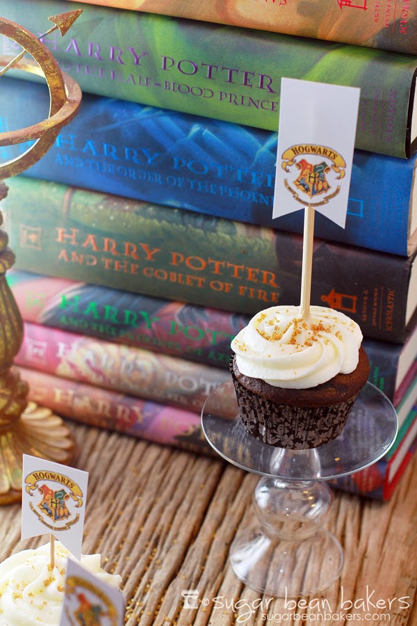 Sugar Bean Bakers { Harry Potter Sorting Cupcakes }