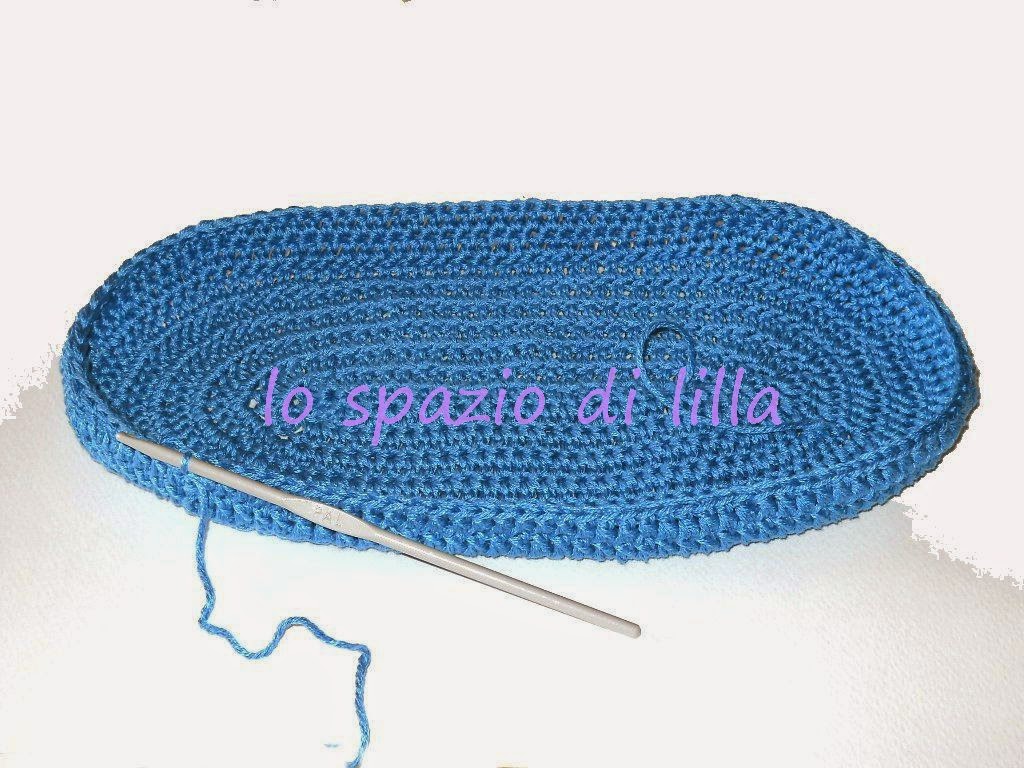 Lo Spazio Di Lilla Come Fare La Base Per Una Borsa All Uncinetto How To Crochet The Bottom For A Bag