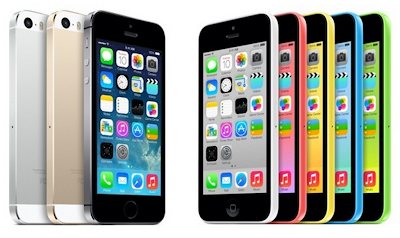iPhone 5c, iPhone 5s most popular colors: Blue & space gray!