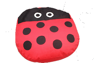We sell various design of lady bird bean bag with featured covers such as Ironbean, Panda, Timmy Time and many more.