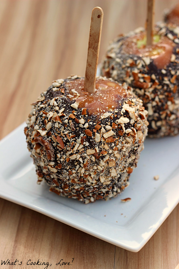 Chocolate Pretzel Caramel Apples Whats Cooking Love?