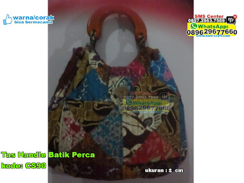 Tas Handle Batik Perca