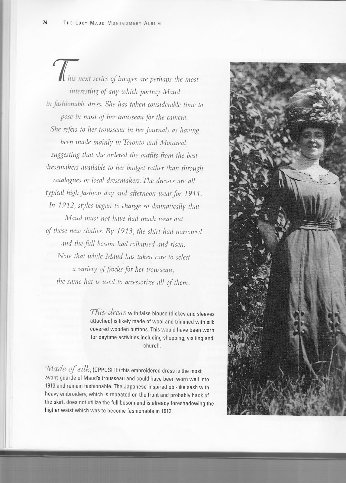 P.E.I. Historic and Reproduction Clothing Original Trousseau Photos