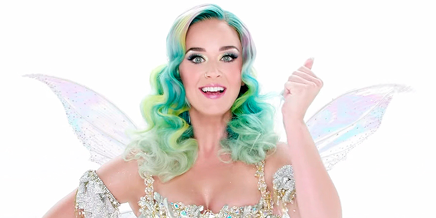 Katy Perry na campanha de Natal das lojas H&M