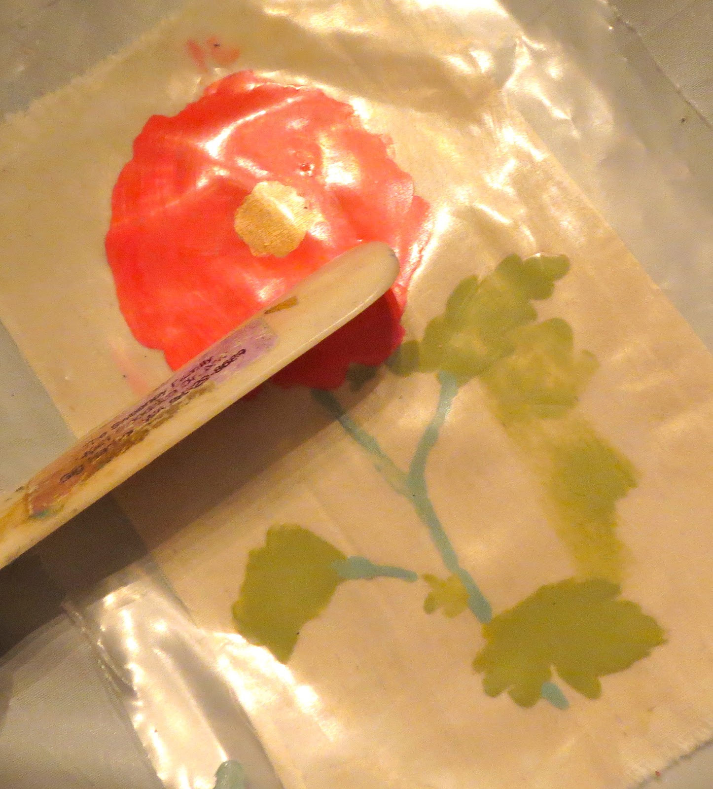 Creative Expressions Paint Transfer Technique