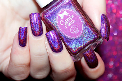 Swatch of "Berry Good Looking" from Cupcake Polish