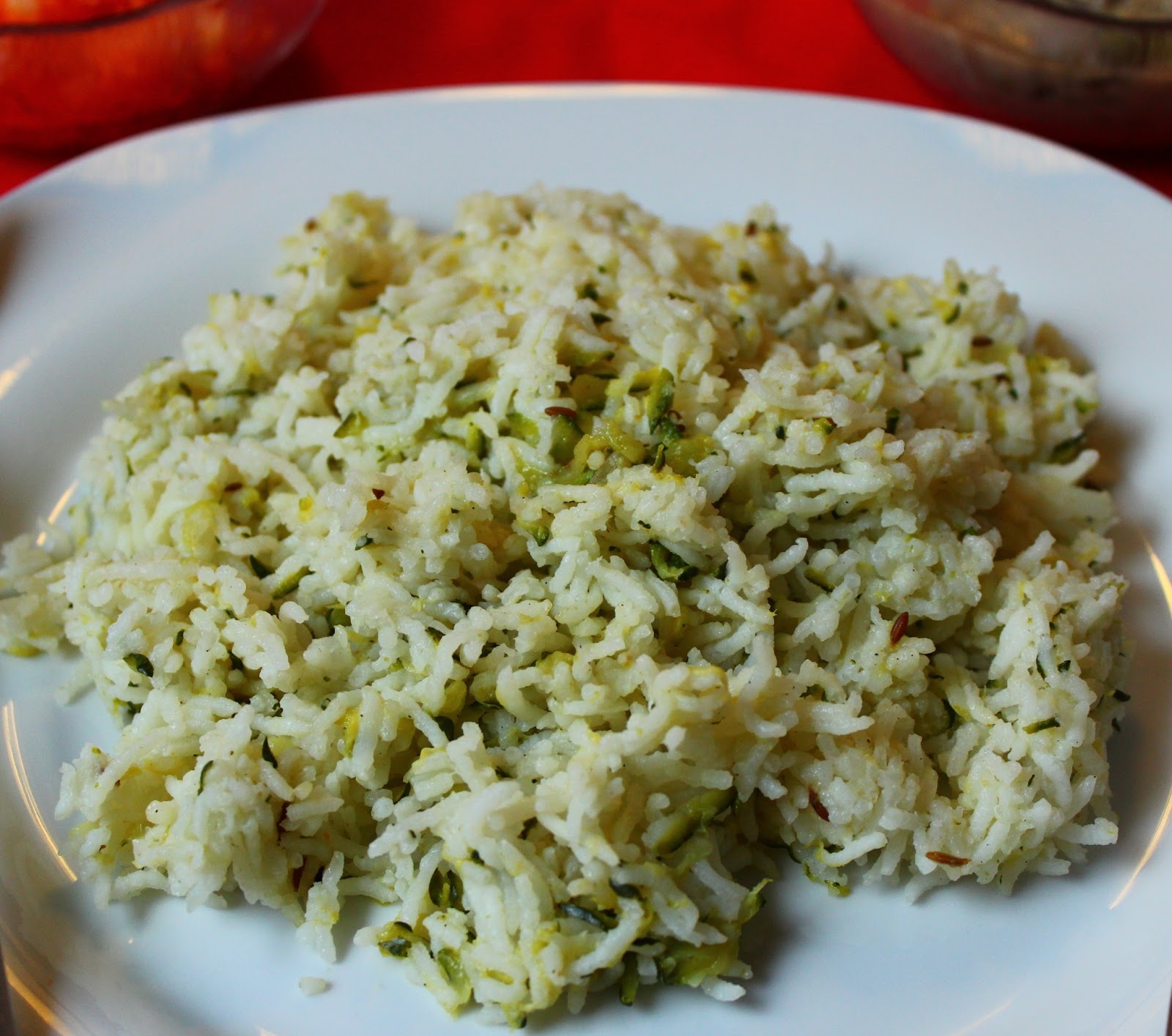 The Noisy Kitchen Zucchini Rice