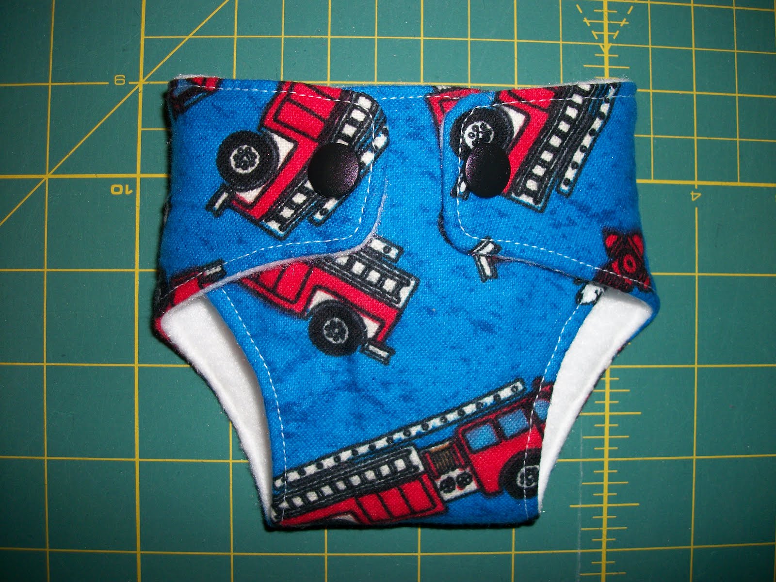 Simple DiaperSewing Tutorials T&T Doll Diaper