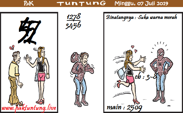 Gambar Kode Syair Pak Tuntung Minggu 07 Juli 2019 Kode Syair