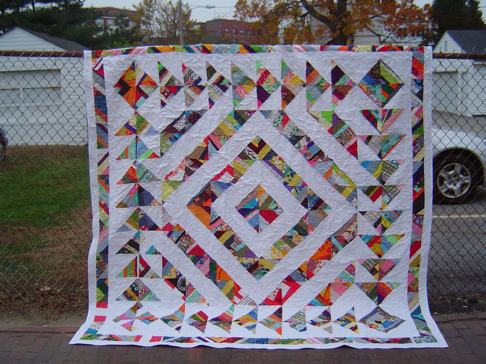 recycled quilt Project
