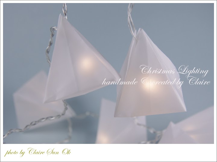 Claire's paper craft Vellum Lighting
