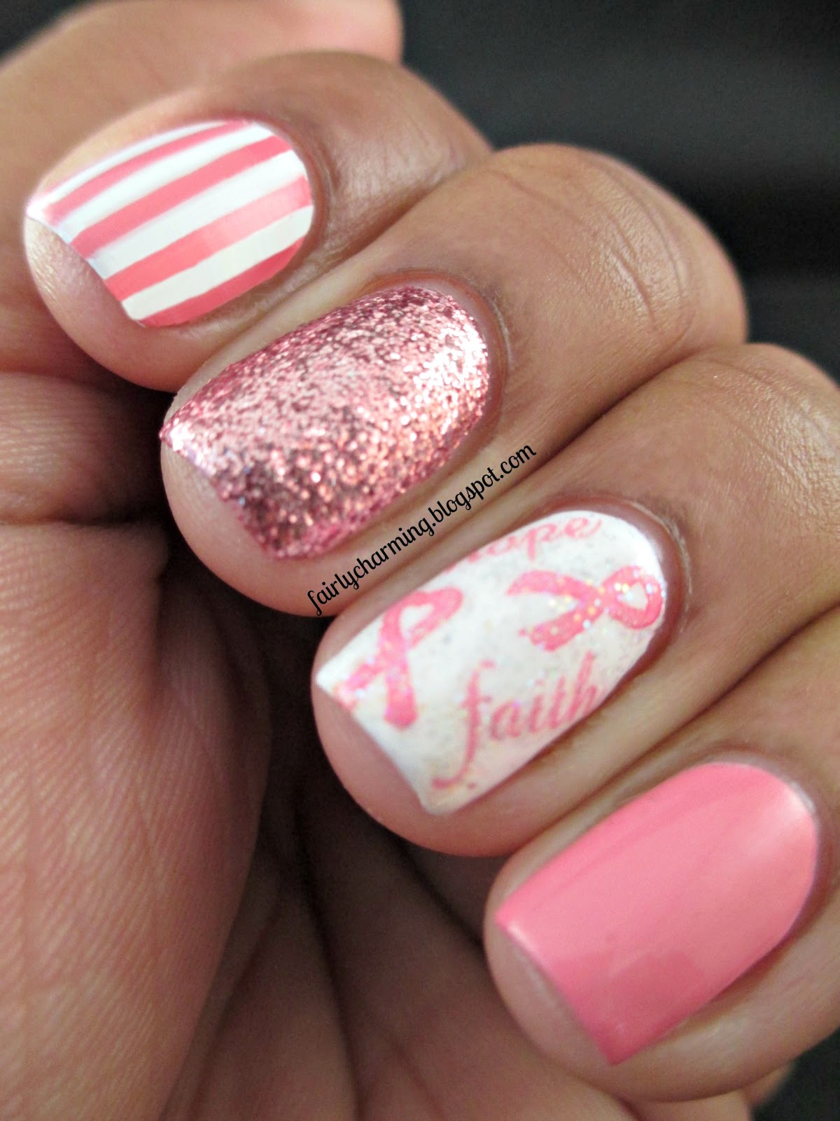 T Cancer Nail Art Stickers Best Designs 2018 Fairly Charming Joby Nail Art S Fight Against T Cancer