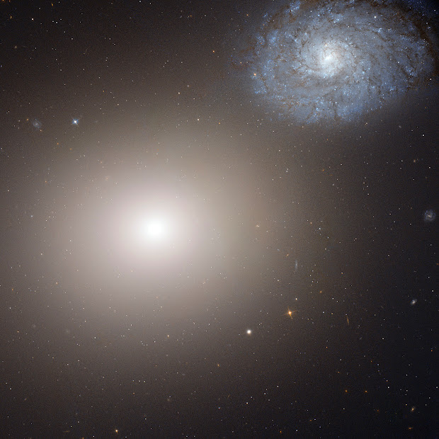 Arp 116, a peculiar Galaxy Pair