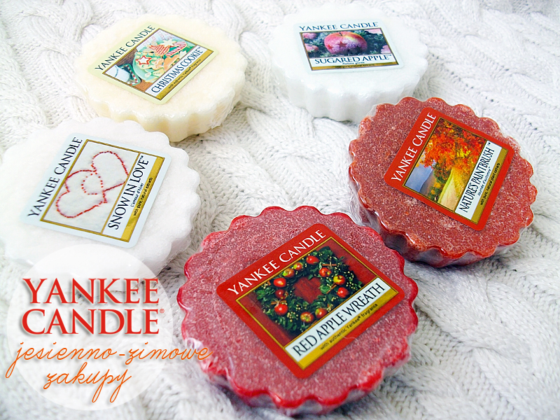 Siulka Yankee Candle woski zapachowe aromatyczne zakupy na jesień