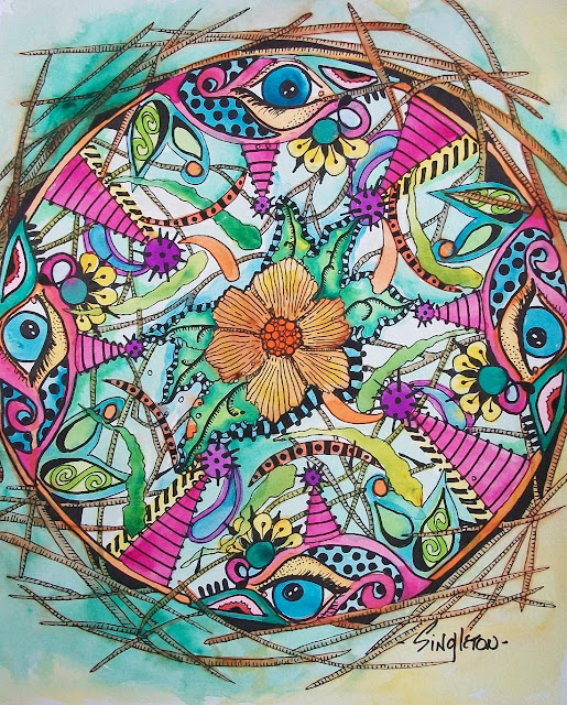 Dreama: one more time Hippie Art