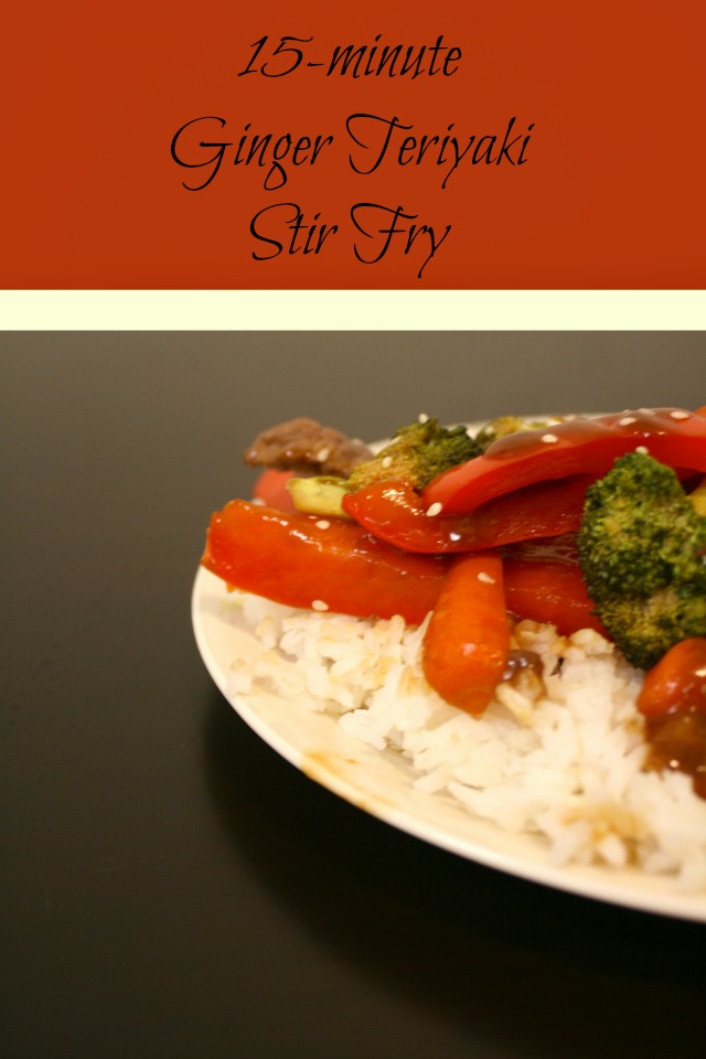 Silver Lining 15minute Ginger Teriyaki Stir Fry