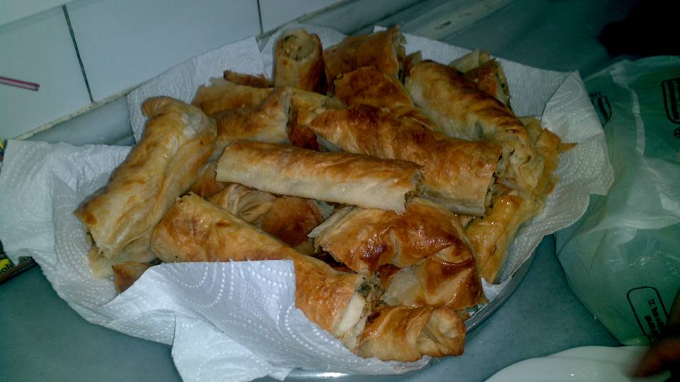 Nazlı�nın Mutfağı Erzincan Tulum Peynirli Maydanozlu Börek