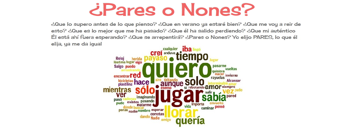 ¿Pares o Nones? Diario de mi ruptura