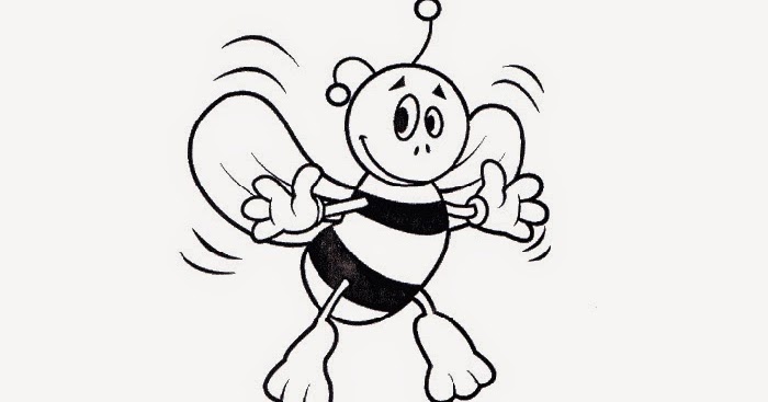 Bee color page | Free Coloring Pages and Coloring Books for Kids