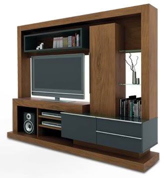 A CASA, OS CASOS: Sala de estar... Estante...