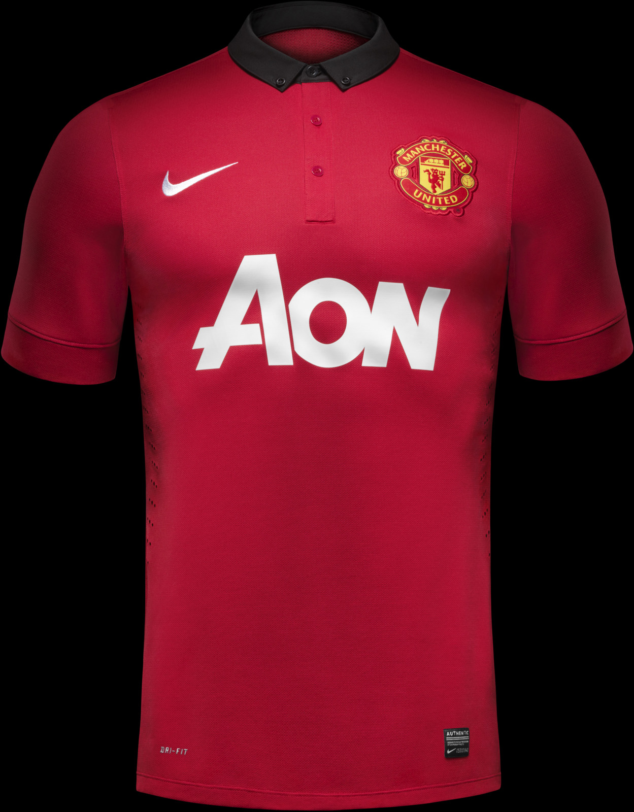 Aditya Nugraha Mahendra Putera Manchester United 13 14 Home Kit Updated