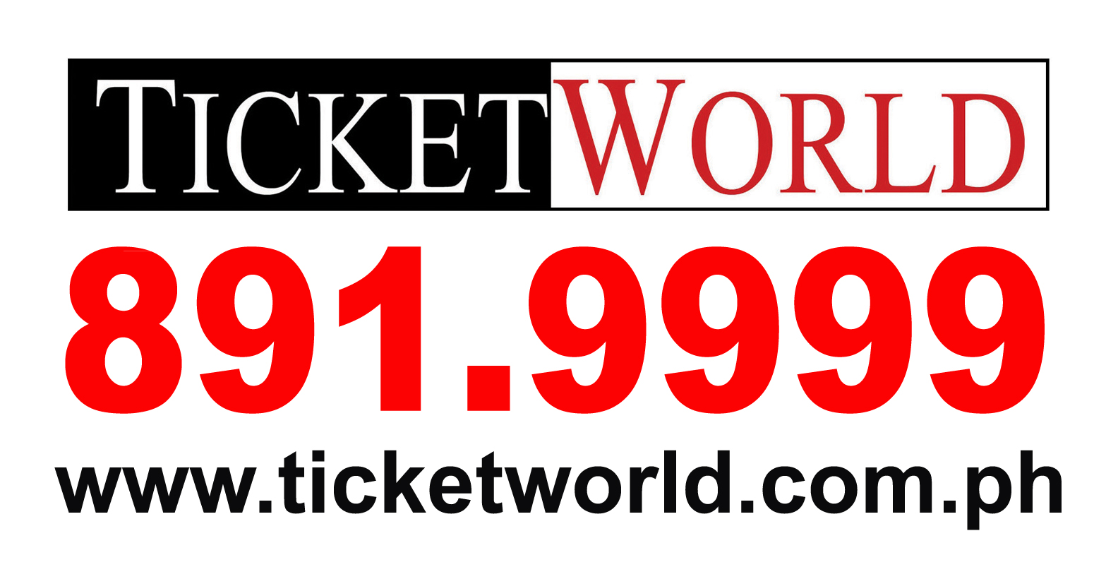 TICKETS ~ MANILA CONCERT SCENE