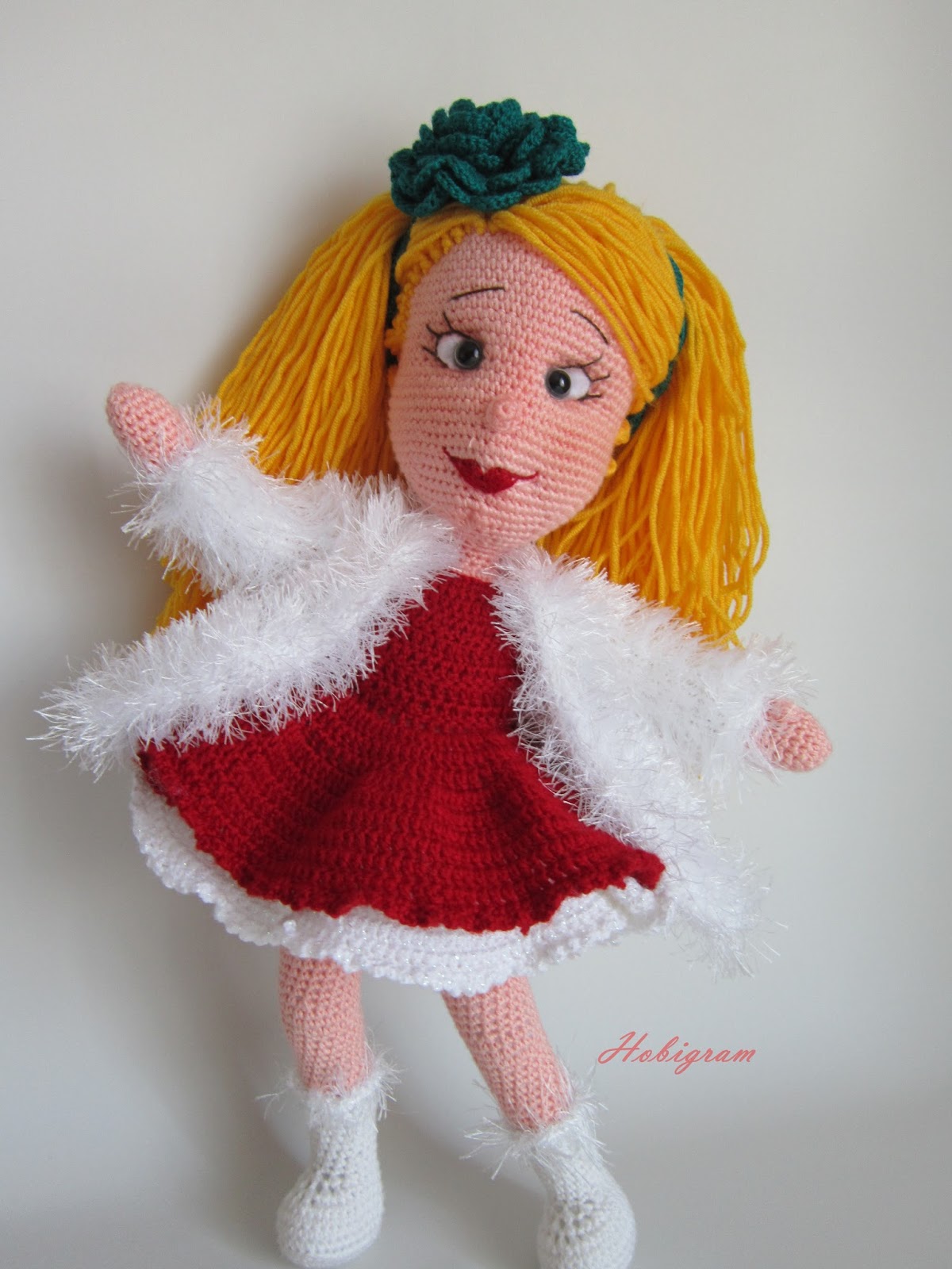 Hobigram Amigurumi Yeniyıl BebeğiDuru Bebek / Yapılışı