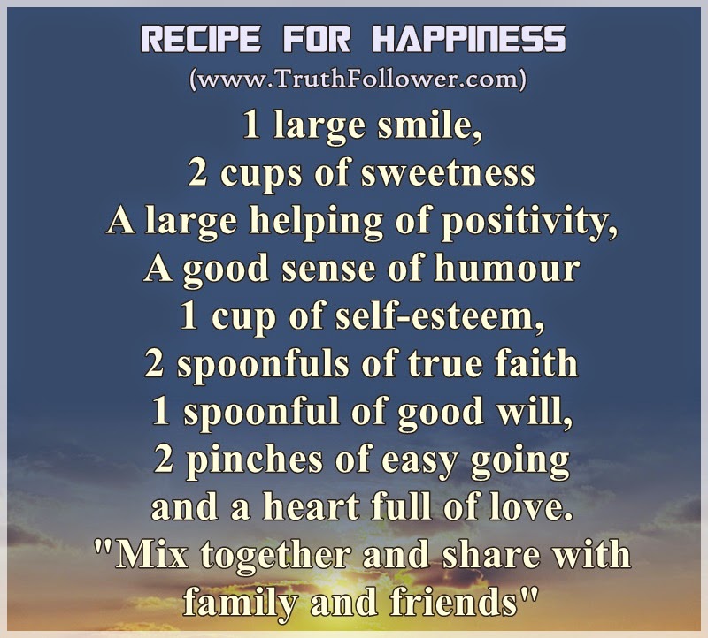 Recipe For Happiness