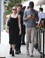 Rose Mcgowan  Out in Beverly Hills with friends