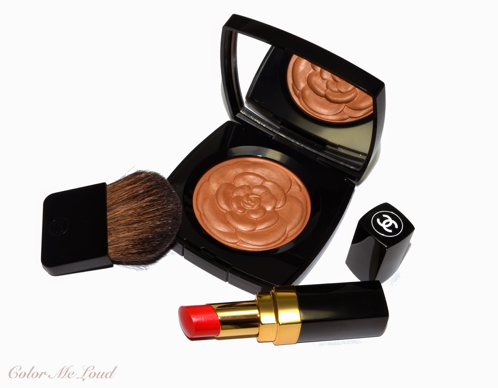 Chanel Lumiere D'Ete Illuminating Bronzer and Rouge Coco Shine #507 Insoumise, Review, Swatch, Comparison & FOTD