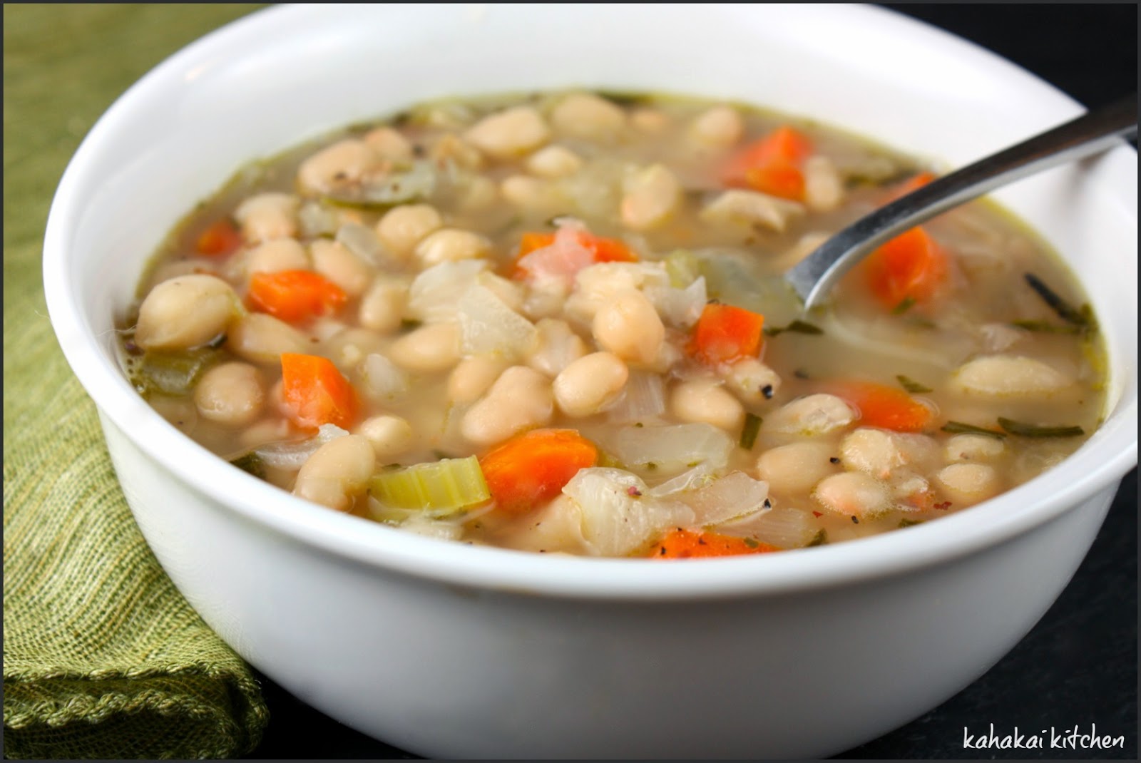 Kahakai Kitchen White Bean Soup with Rosemary and Lemon A Simple Mark