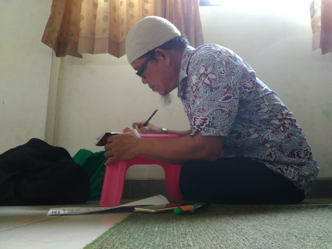 Peserta LTQ STID Mohammad Natsir Ikuti Ujian Semester