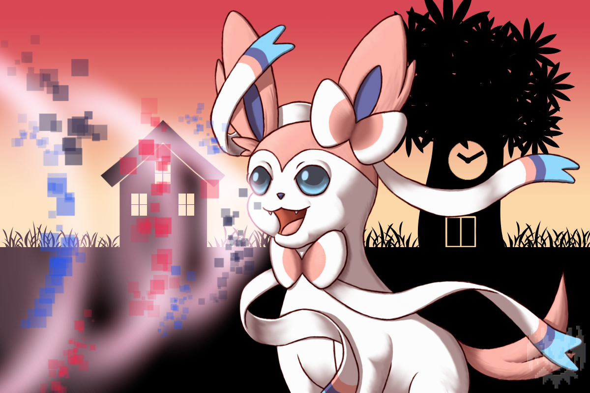 RyuKage's Dream Dimension Pokemon Sylveon used Hyper Voice!