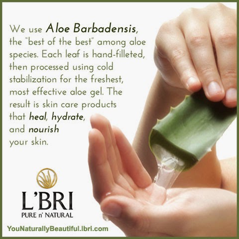 You Naturally Beautiful: Aloe Vera Products with L'BRI