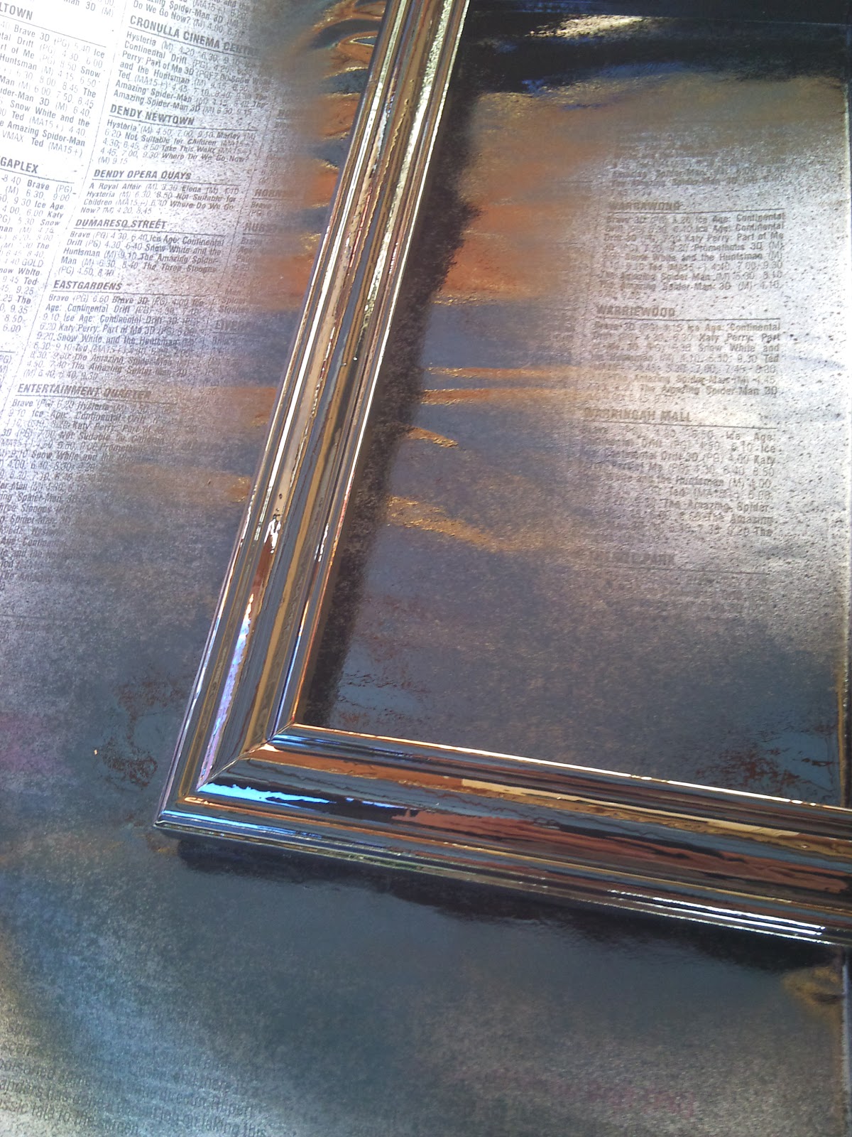 new gold DIY Whiteboard / To Do List