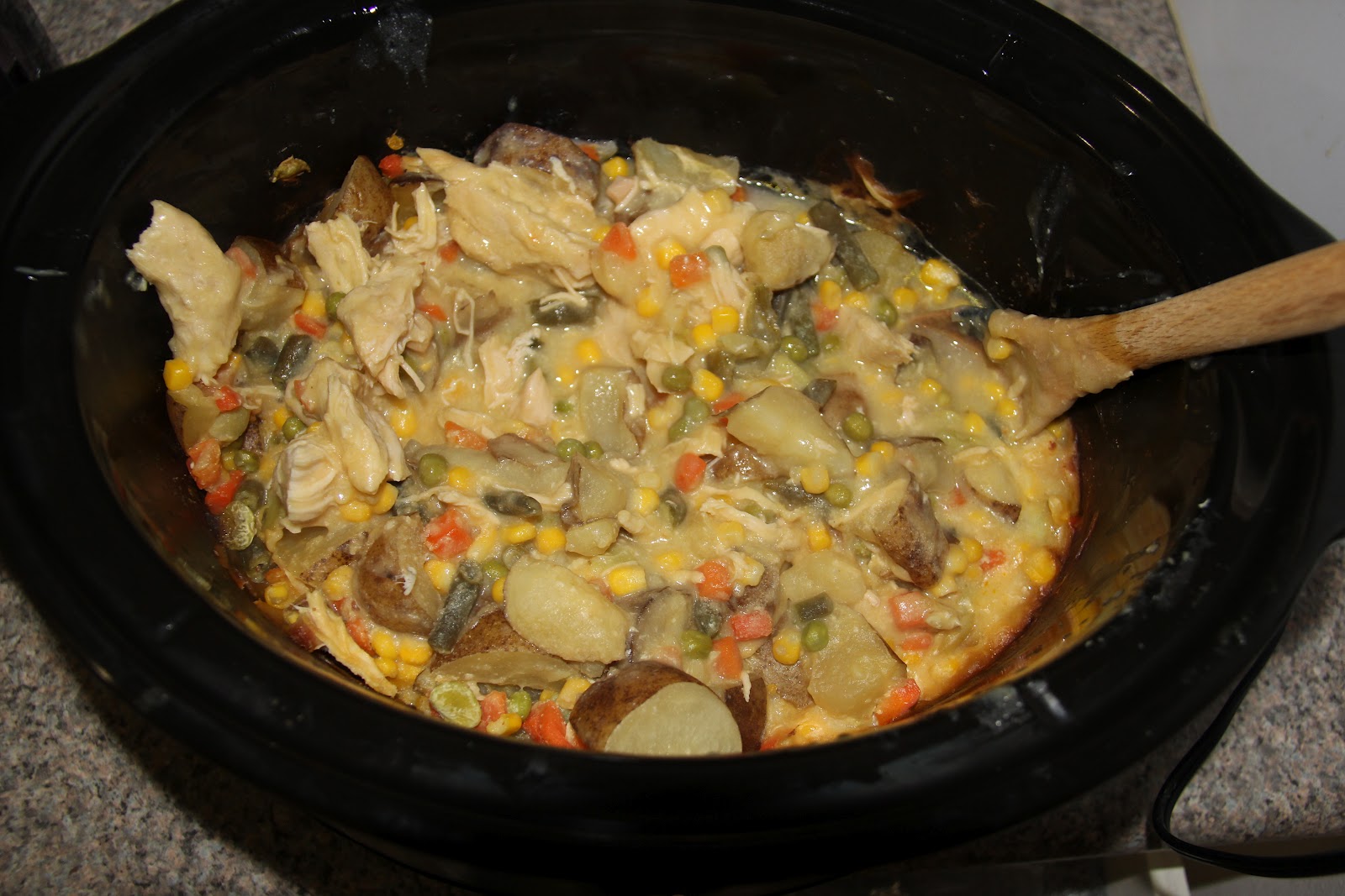 The Chronicles of Ruthie Hart Crockpot Chicken Pot Pie