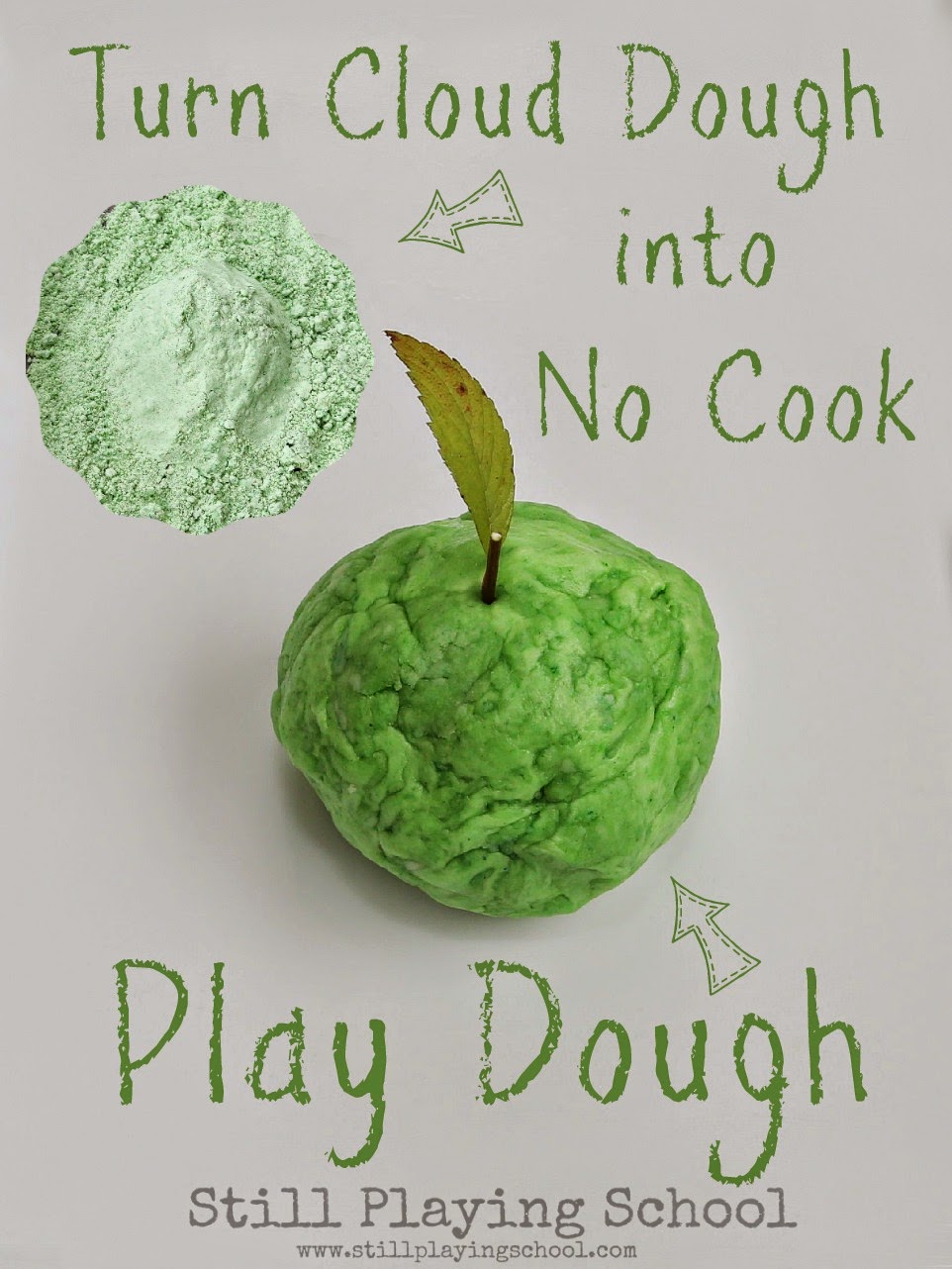The Easiest No Cook Playdough Recipe! - Little Bins for Little Hands