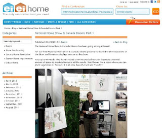 Wo-Built  at the National Home Show 2012, Peapod Life - an affordable sustainable home addition, screenshot of eieihome.com