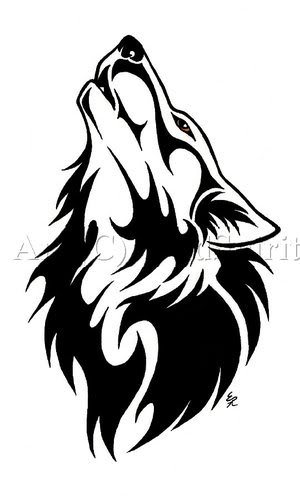 picture WOLF TATTOO